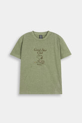 Boys' Heather Green Tennis Club Cotton Tee