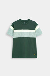 Kids' Casual Short Sleeve Color-Block POLO Shirt
