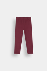 Maroon Ripped Lycra Tights | Stretchable & Trendy Fit