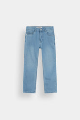 Kids light blue Straight Fit Pant