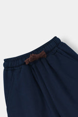 Boys Grey Dino Crew T-Shirt With Navy Shorts