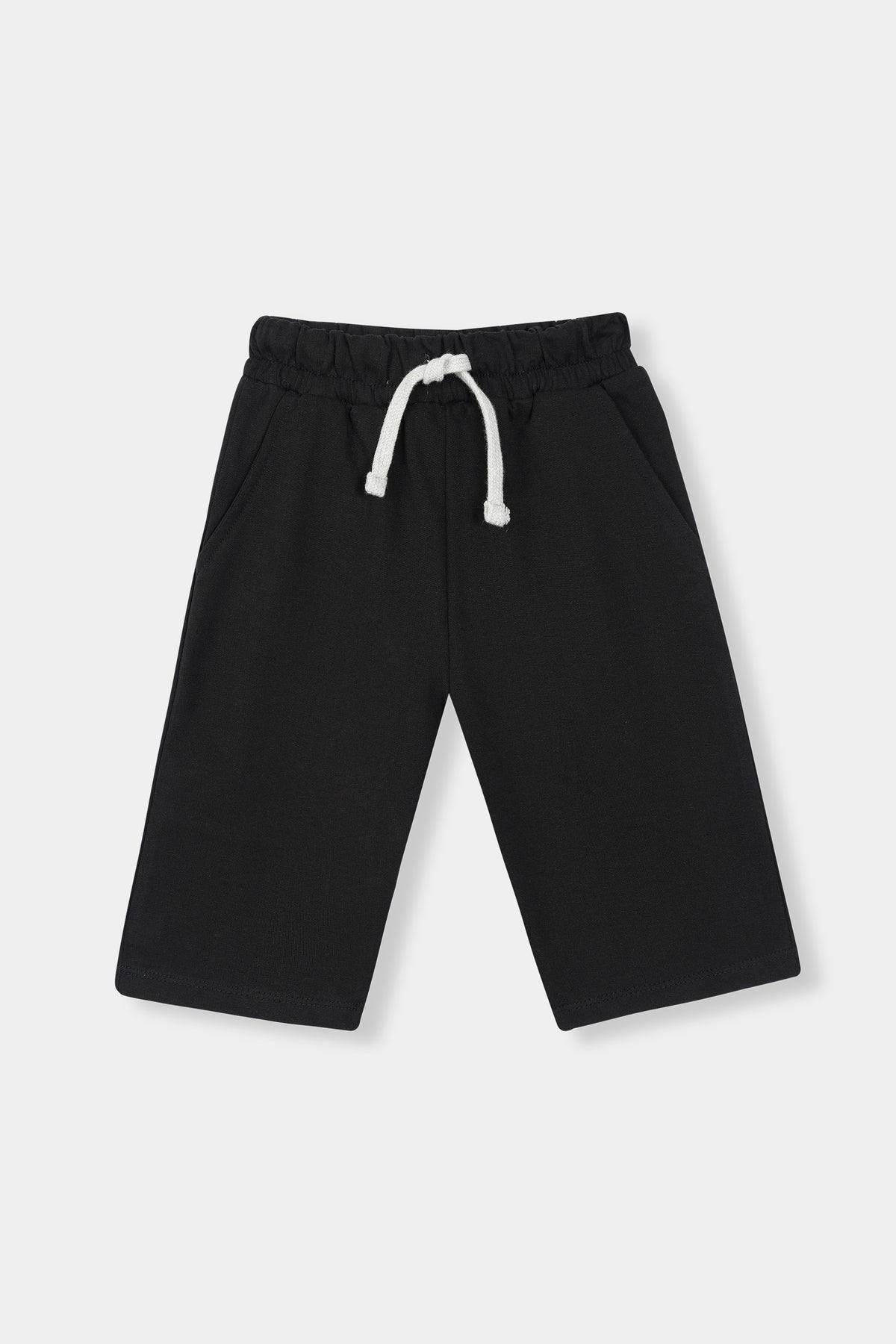 Boys Black Long Shorts