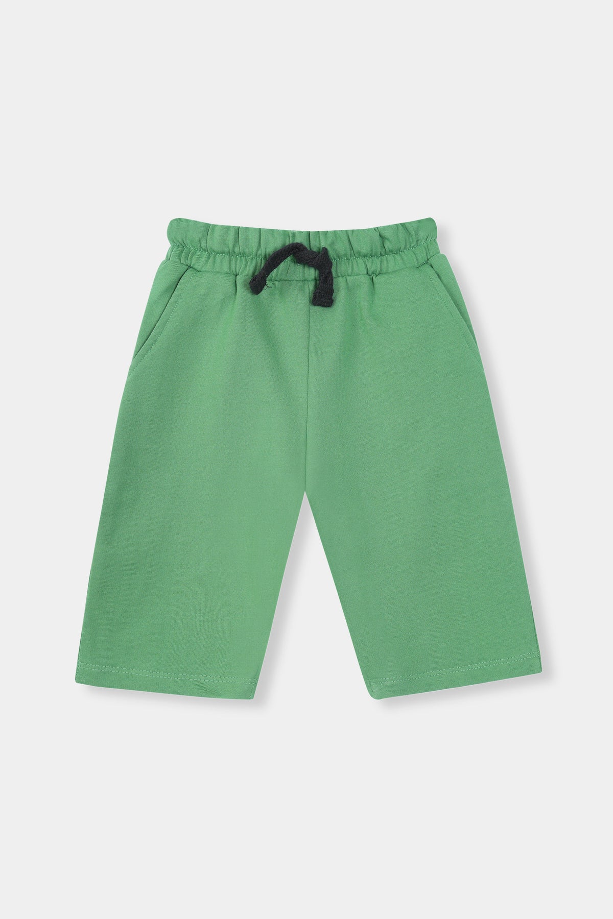 Boys Green Long Shorts