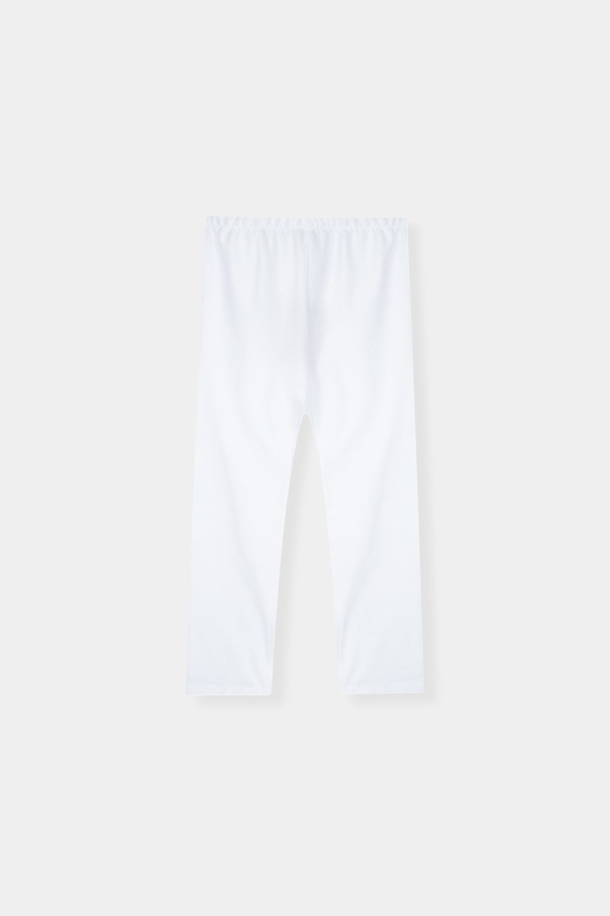 Girl soft cotton  Lycra Tights White
