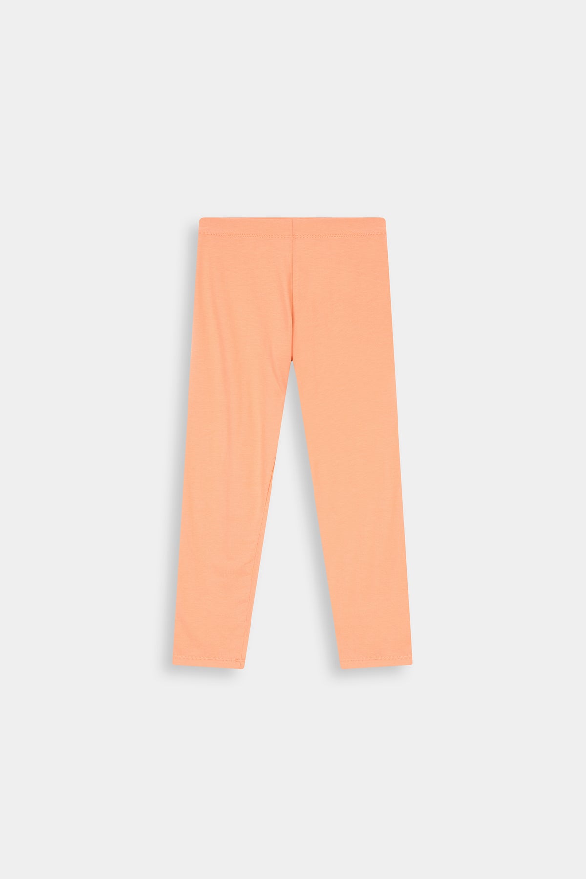 Soft Orange Classis  Legging For Girls