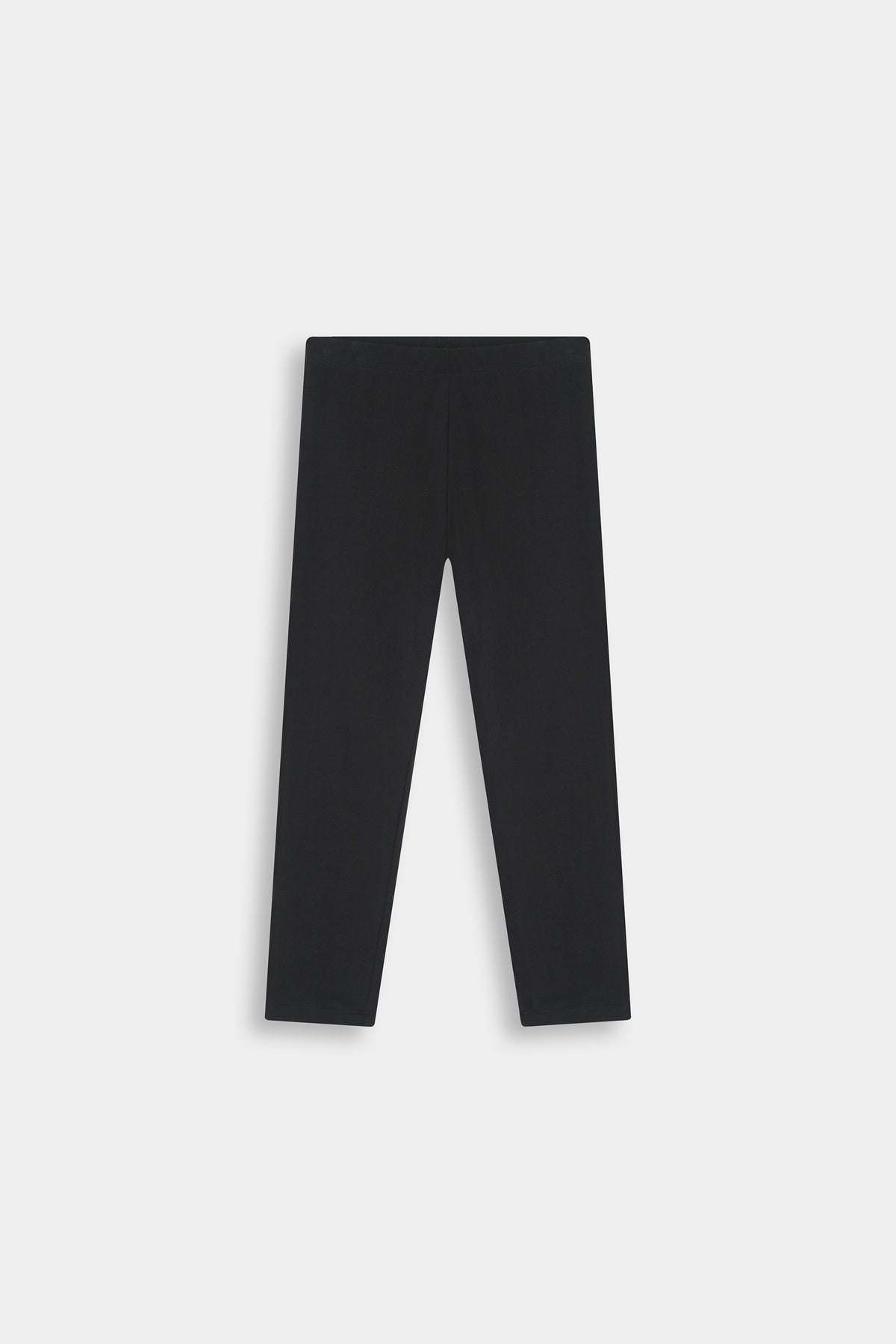 Jet Black Classic Legging For Girls