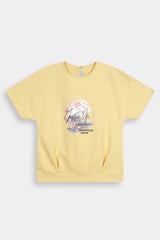 Floral Graphic T-Shirt  and Matching  Trousers Two-Piece  Set