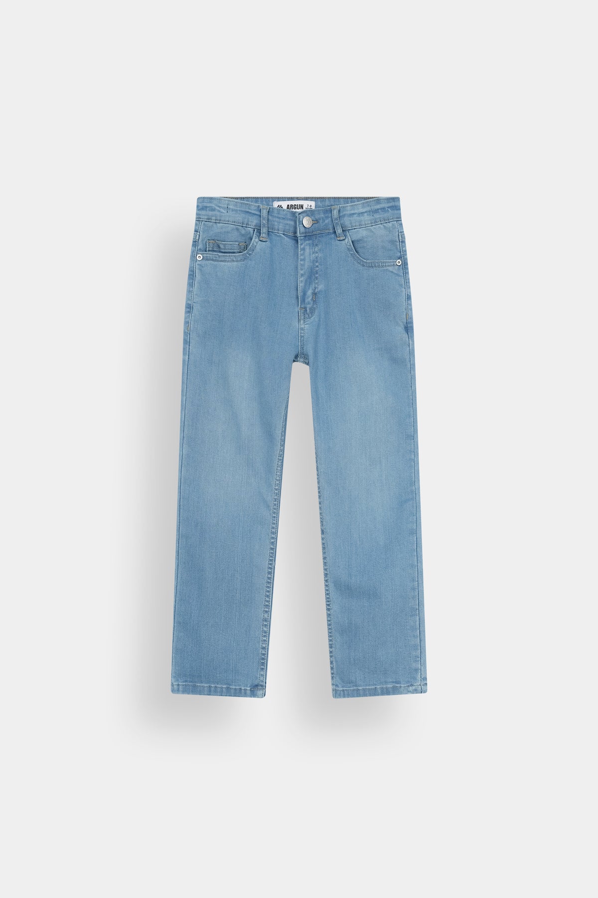 Kids light blue Straight Fit Pant