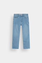 Kids light blue Straight Fit Pant