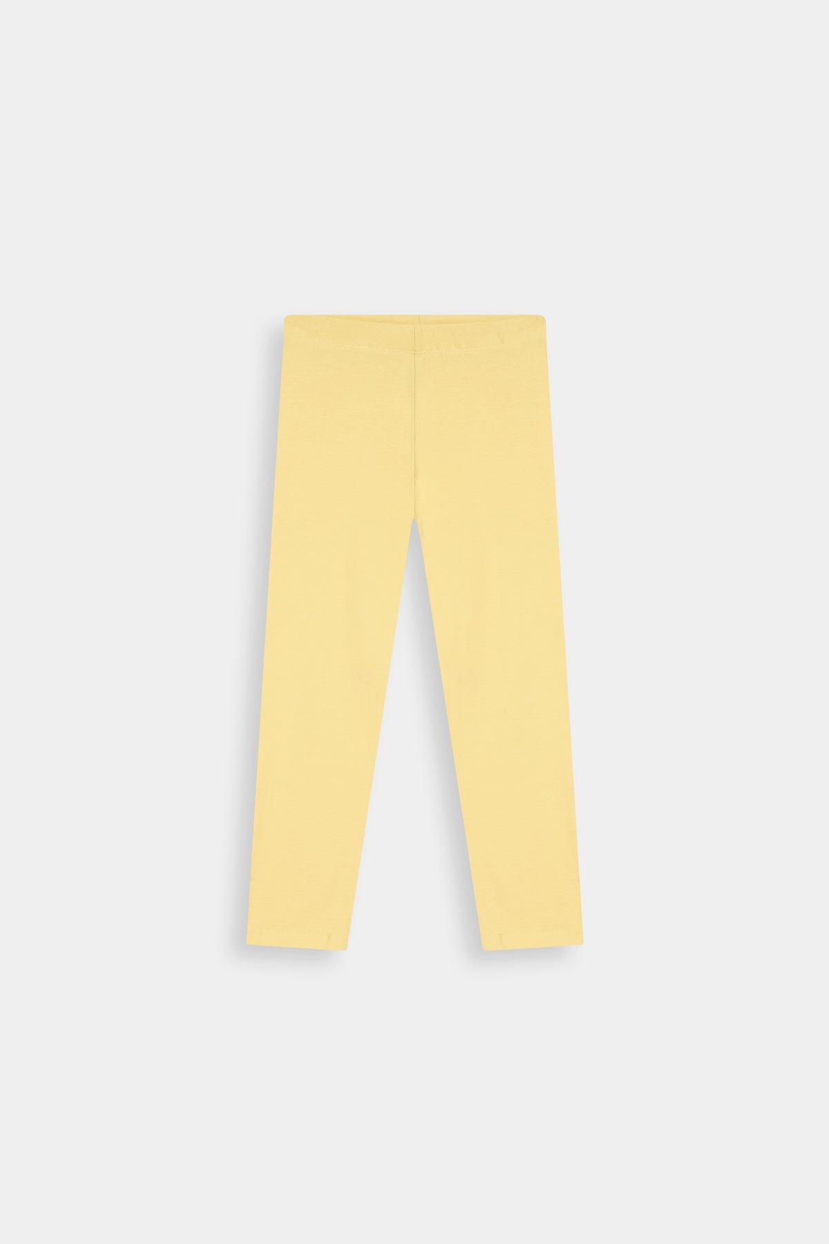 Yellow Classic  Legging For Girls
