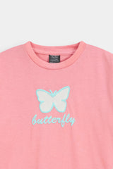 Pink & Blue  Whimsical Graphic  Set