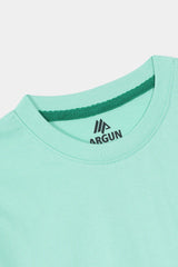 Boys Beach Tree  Sea Green T-Shirt