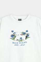Little Sheep & Blue  Tulips Graphic Co-ord  Set