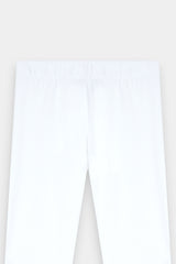 "Summer  Ride"Pastel Peach  Pink Graphic Tee  With White Tights