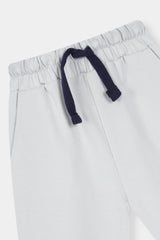 Boys Light Gray Long Shorts