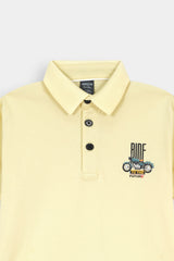 The Argun "Future  Rider" Polo – Soft  Pale Yellow