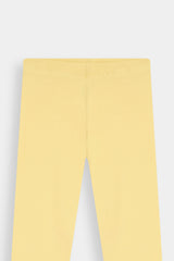 Yellow Classic  Legging For Girls