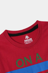 Boys Level Red T-Shirt