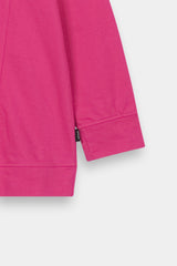 Soft DK-Pink Loungewear Set - Butterflies & Ruffled Shoulders