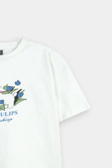Little Sheep & Blue  Tulips Graphic Co-ord  Set
