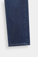 Kids Dark blue Straight Fit Pant
