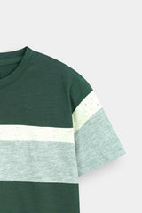 Kids' Casual Short  Sleeve Color-Block  POLO Shirt