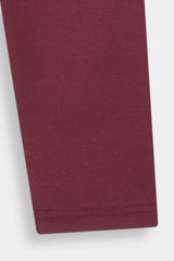 Maroon Ripped  Lycra Tights |  Stretchable &  Trendy Fit