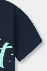 Boys Little Pilot  Navy T-Shirt