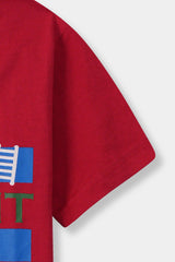 Boys Level Red T-Shirt
