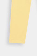Yellow Classic  Legging For Girls