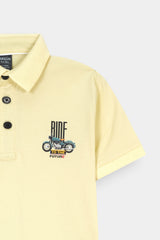 The Argun "Future  Rider" Polo – Soft  Pale Yellow