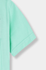 Boys Beach Tree  Sea Green T-Shirt