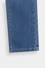 Kids  blue Straight Fit Pant