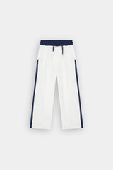 Kids Blue & White California  Printed Tracksuit | 100% Cotton Fleece