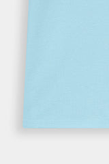 The "Snow Board"  Adventure Henley –  Cool Sky Blue