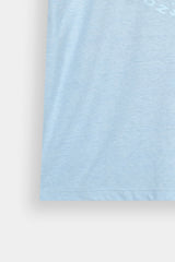 Light Blue Kids’ Athletic Lounge Set with Bear Print