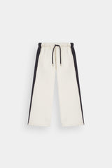 Zipper Charcaol Linen Off White Kids Fleece Tracksuit – 100% Premium Winter Fleece