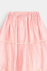 Girls' 3-Piece Rose  Pink Lehenga Choli  Set.