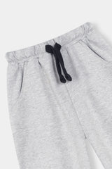 Girls Top Black & Grey Butterfly With Trouser Pair