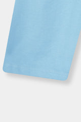 Boy T-Shirt White- Blue Surf Side Pair Shorts