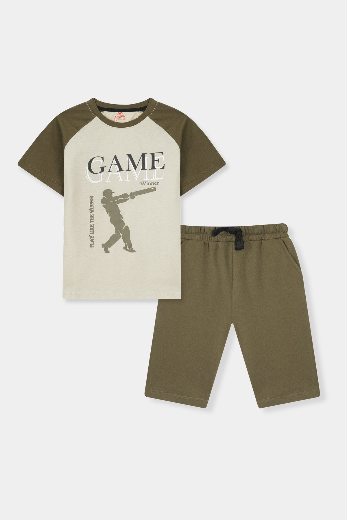 Boy Game Olive  Pair With Shorts