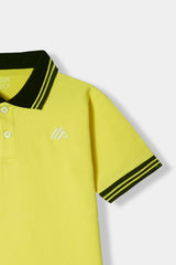 Boys Pollo Yellow Shirt