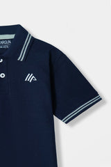 Boys Polo Navy Shirt