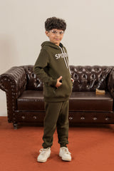 Fleece SPIDER Tracksuit For Boys