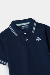 Boys Polo Navy Shirt