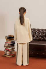 Soft Fleece Zip-Up & Trouser Set for Girls