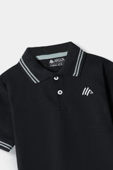 Boys Black Polo Shirt