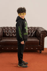 Kids  Creeper Graphic Fleece Tracksuit For Boys