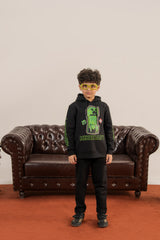 Kids  Creeper Graphic Fleece Tracksuit For Boys