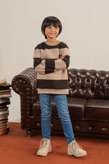 Comfort Fleecestapp Sweatshirt for Boys - Classic Stripes